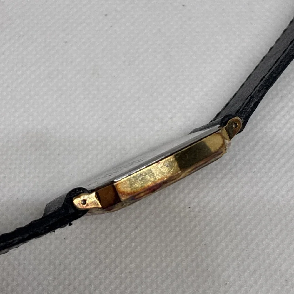 Vintage SEIKO Dolce 5931-5560 22mm Gold Dial Men's Qz Watch - WORKING!